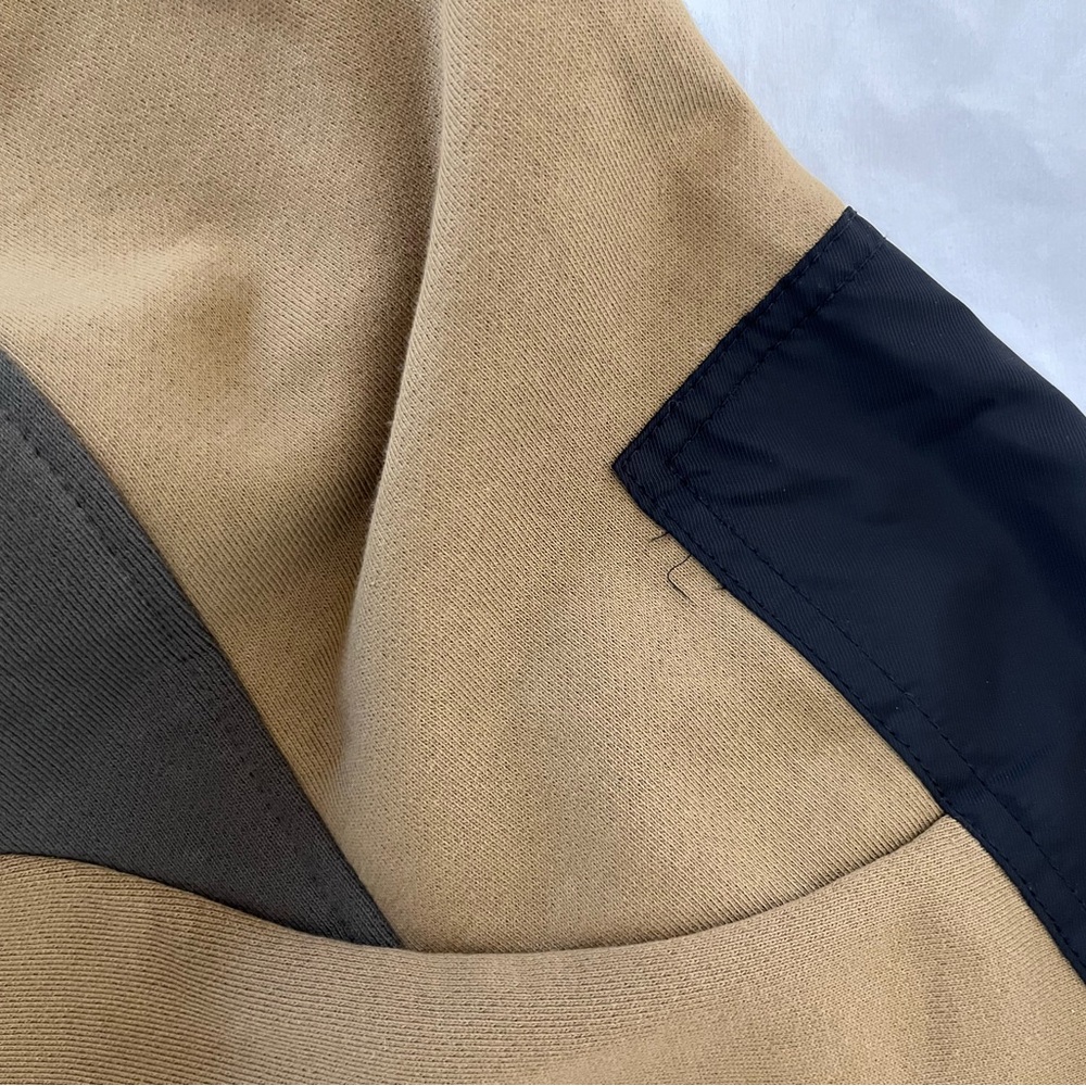 DKNY Men's Colorblock Sweater - Black and Brown - Picture 8 of 9